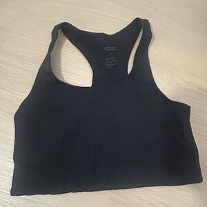 Girlfriend Collective Midnight Racerback Bra